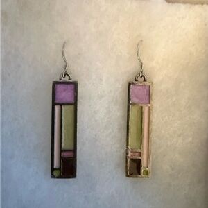 Riversong/Daybreak EaringsArtistic Multicolor Drop Earrings